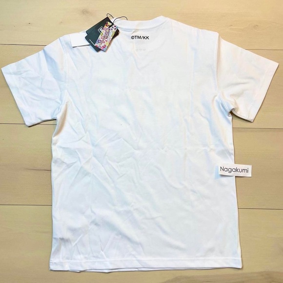 🌸 new era Takashi murakami kaikai kiki flower new era white tee t-shirt - Picture 3 of 4